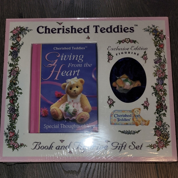 Cherished Teddies book and figurine - Picture 6 of 7
